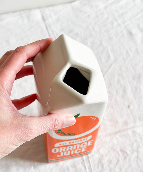 Vase – Brique Jus d'orange