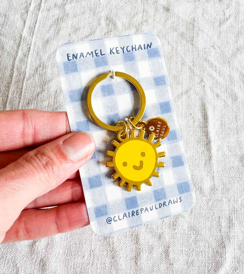 Porte clé Charm - Soleil