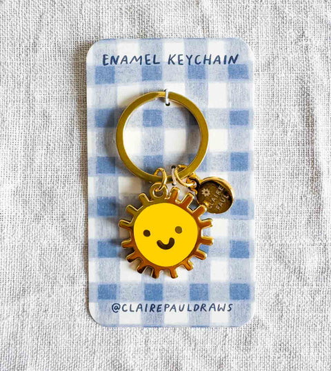 Porte clé Charm - Soleil