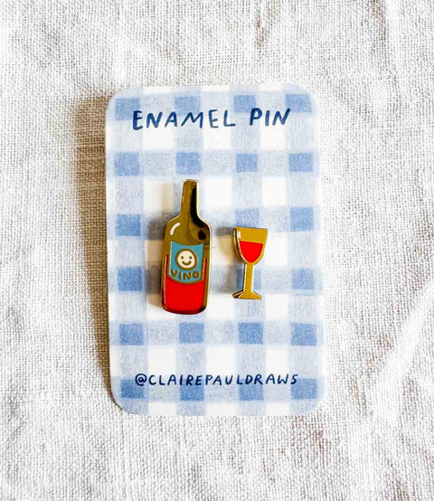 Pin's - Bouteille de vin