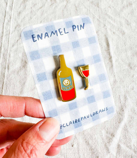 Pin's - Bouteille de vin