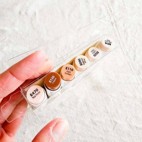 Pack 6 feutres alcool Skin