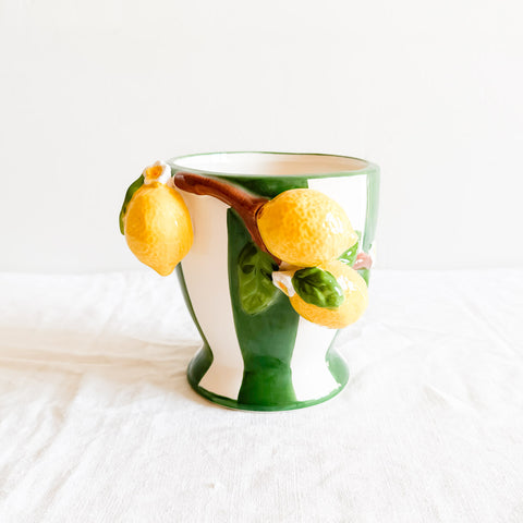 Cache-pot - Citron