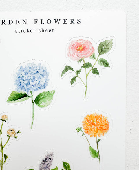 Stickers - Fleurs de jardin #1