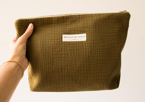 Trousse de toilette - Kaki