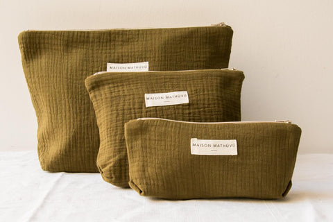 Trousse de toilette - Kaki