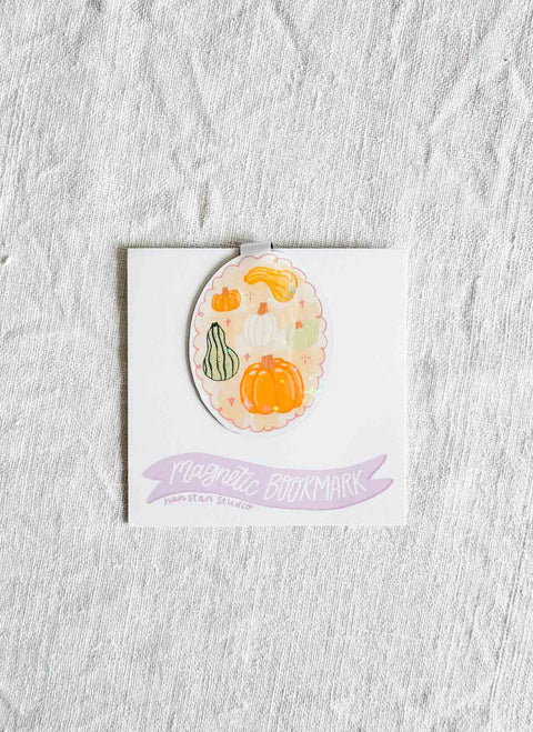 Marque page magnétique - Pumkin patch