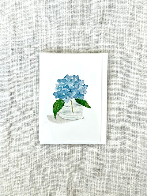 Mini carte Hortensias