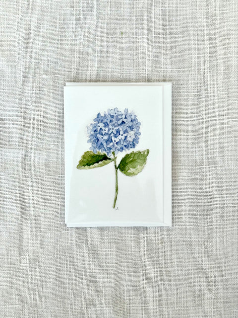 Mini carte tige d'hortensia