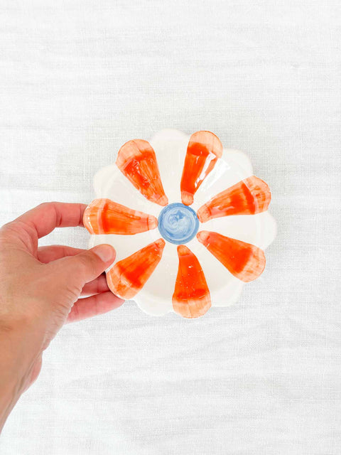 Mini coupelle Flower Orange