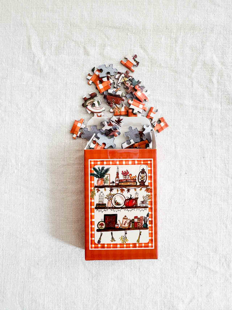 Mini puzzle 99p - Etagère d'automne