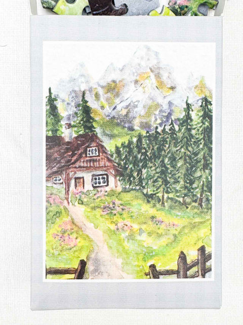 Mini puzzle 99p - L'été à la montagne
