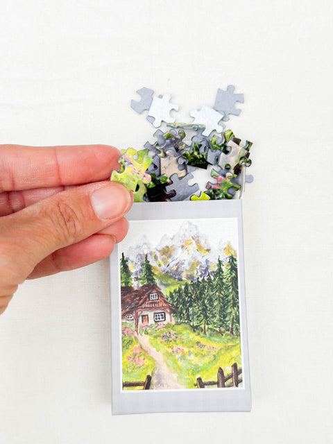 Mini puzzle 99p - L'été à la montagne