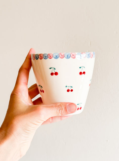 Mug GM Ovale - Cherries