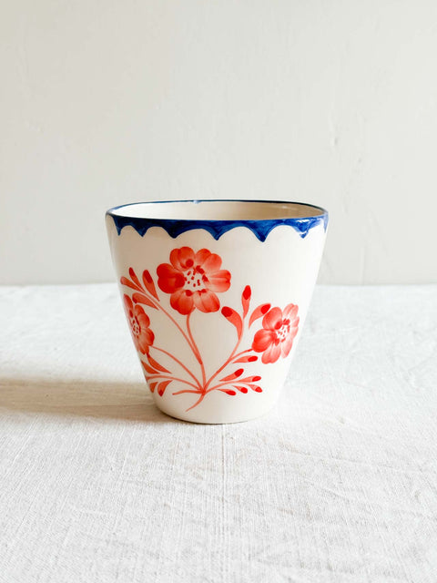 Mug GM Ovale - Vintage flower