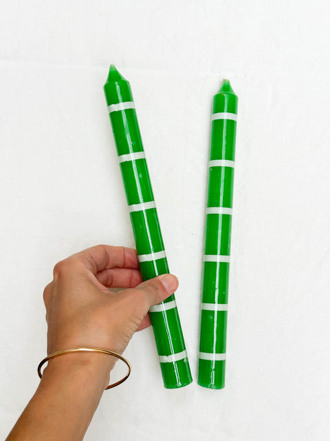 Pack 2 bougies - Emeraude
