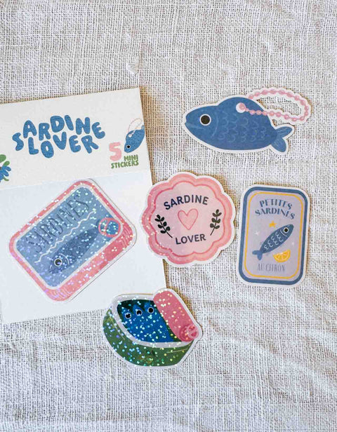 Pack mini stickers Pikalem x Maison Mathûvû
