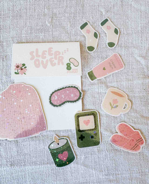 Pack mini stickers Pikalem x Maison Mathûvû