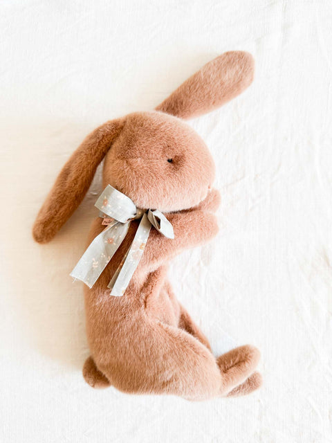 Peluche Bunny couché Marron