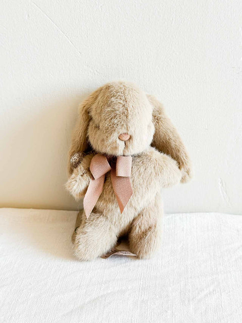 Peluche Lapin Marron dusty Mini