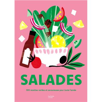 Livre cuisine Salades