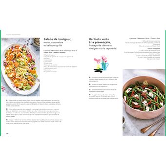 Livre cuisine Salades