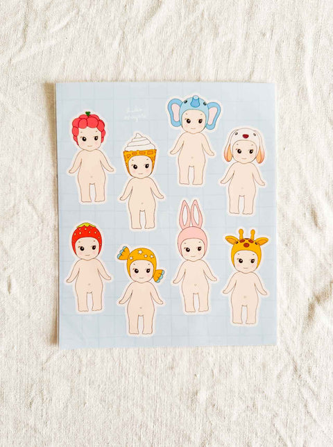 Planche stickers A5 Baby