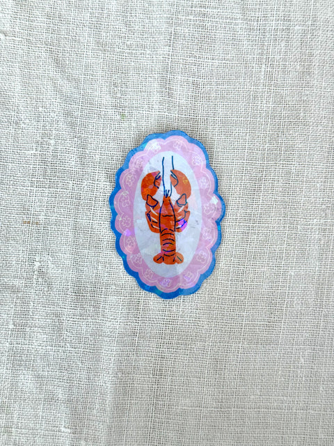 Stickers Effet “vitre brisée” holographique