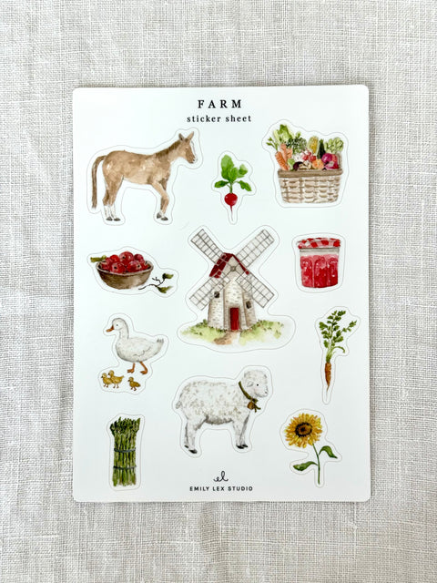 Stickers Ferme  1