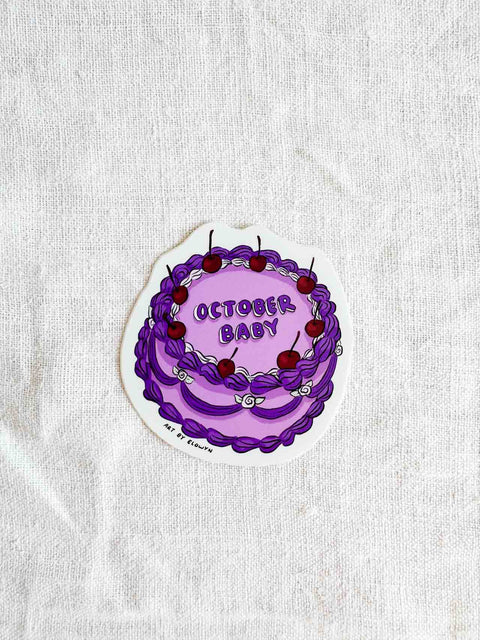 Stickers Mois de naissance - Art by Elowyn