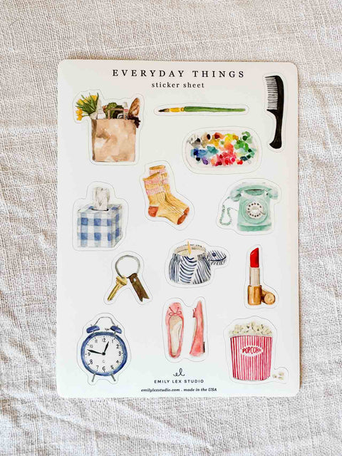 Stickers Everyday things