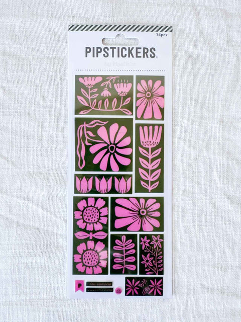 Stickers Floral impressions