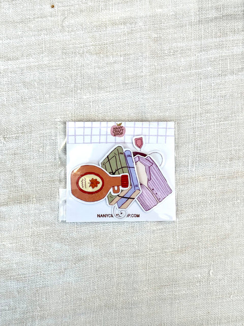Pack 5 mini stickers mystère - Automne