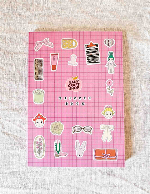 Sticker book Nany craft shop