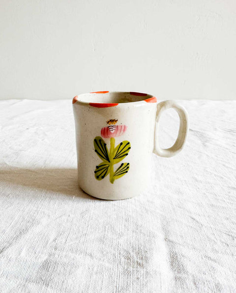 Tasse céramique - Fleurs PM