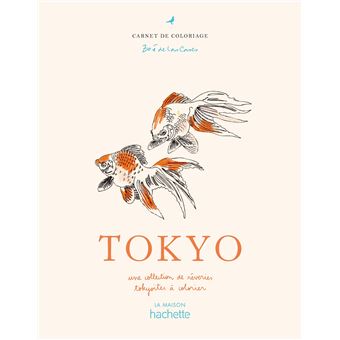 Cahier de coloriage - Tokyo