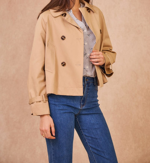 Veste Violette - Beige