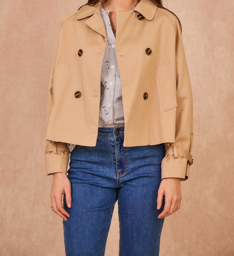 Veste Violette - Beige