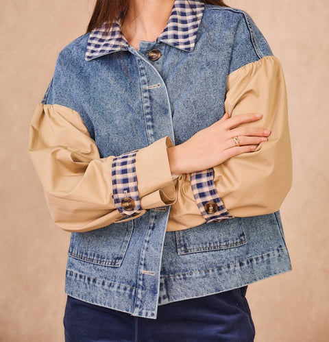 Veste Gisèle Bleu