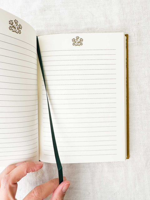 Journal brodé Portico
