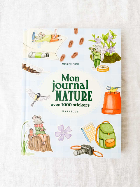 Sticker book Mon journal nature