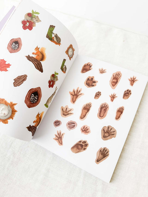 Sticker book Mon journal nature