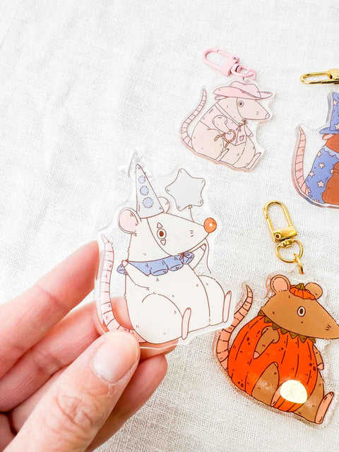 Porte clé Rat