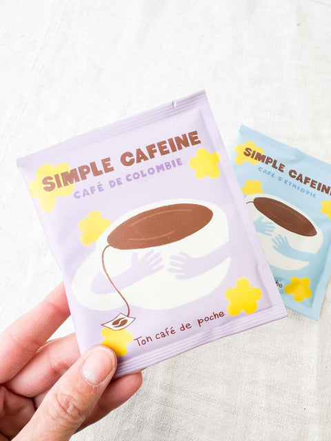 Sachet café de poche Simple caféine
