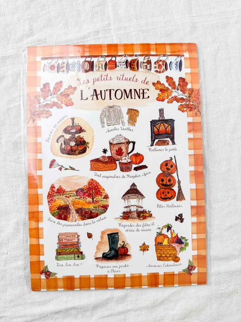 Affiche Automne A4