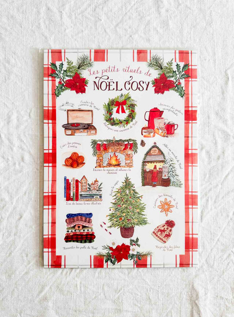 Affiche A4 - Rituel de noël cosy