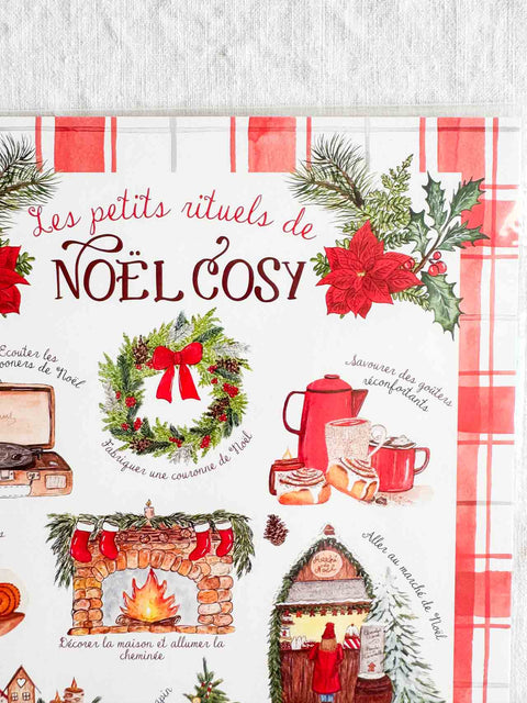 Affiche A4 - Rituel de noël cosy