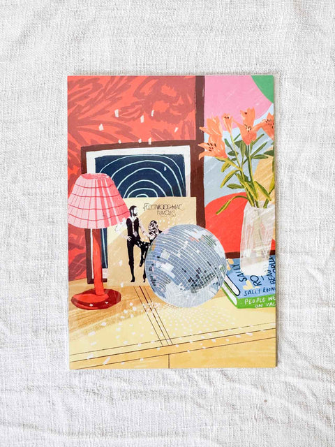 Affiche Isobel rose A5