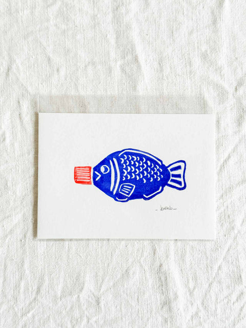 Affiche Linogravure A6