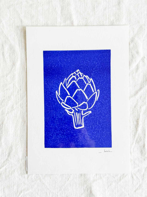 Affiche Linogravure A5